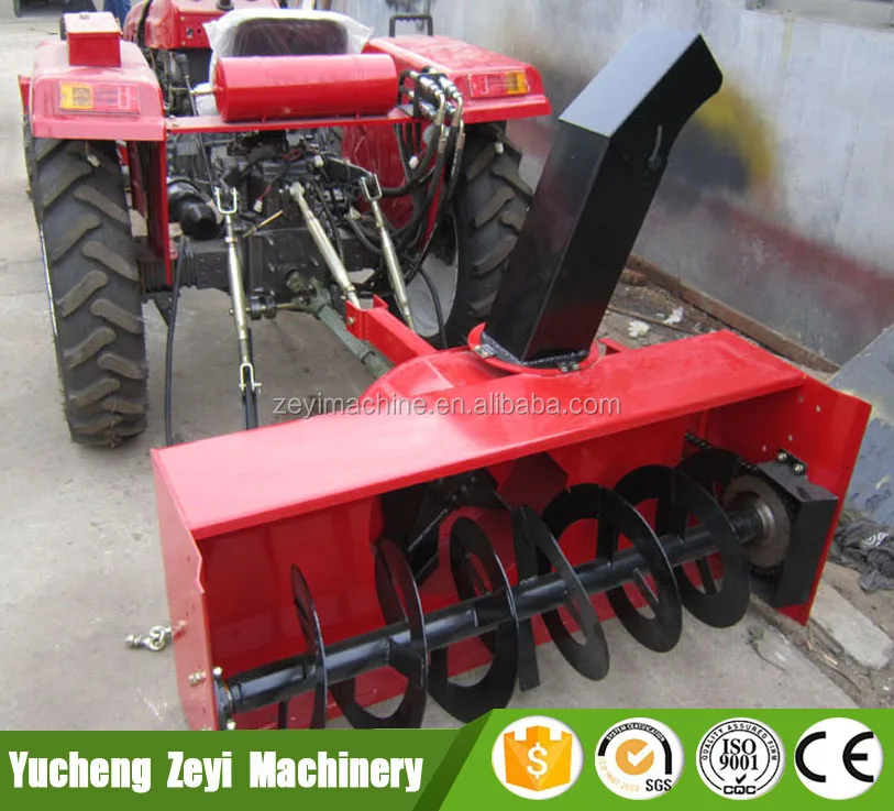 Manufacturer 2018 tractor pto driven snow blower/three point snow blower hot sale
