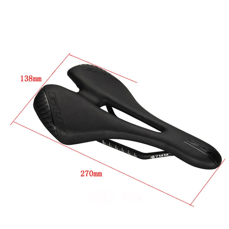 Top!! Carbon Fiber Ultralight Bike Saddle Light Weight Leather Bicycle Saddle Road MTB Bike Seat Cushion Bicicleta Cycling Parts