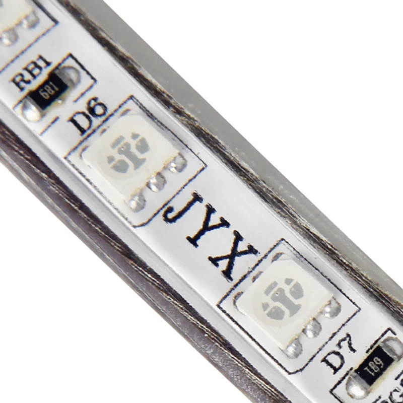 High flexibility With silicone transparence waterproof connector 5050 Rgb Strip smart strip lights