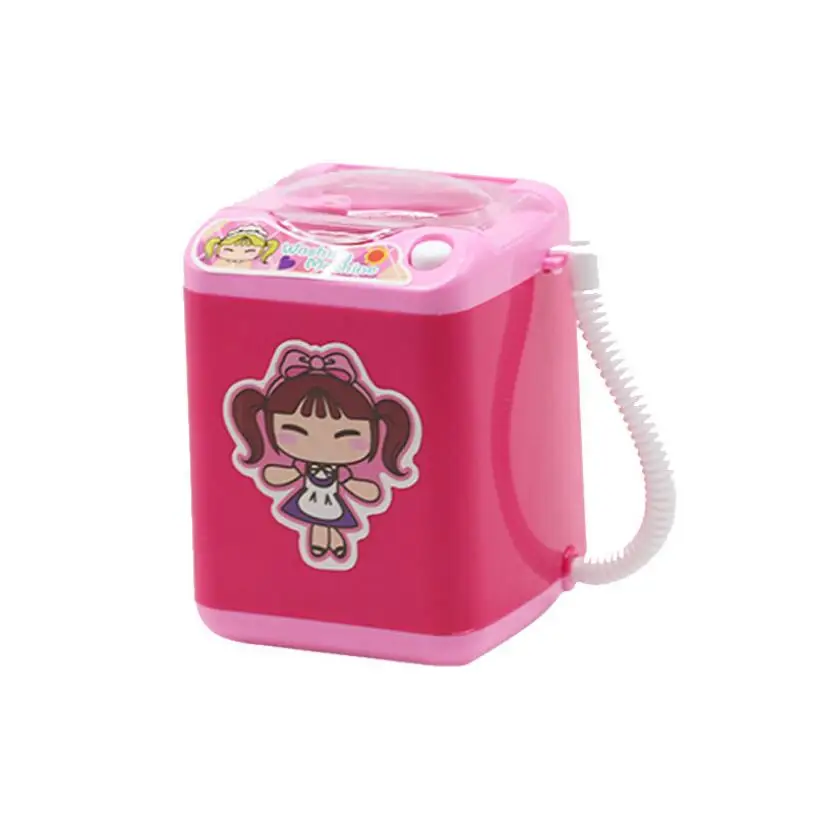 Детская пластиковая имитационная игрушка, Мини электрическая стиральная машина, ролевые Игрушки для девочек