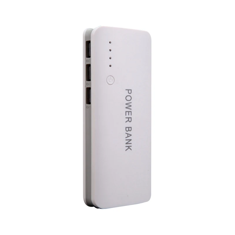 large capacity Power Bank 20000mAh powerbank portable charger external Battery 20000 mah mobile phone charger with torch