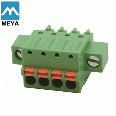 PCB male female plug terminal block/ wire to wire plug connector KF2EDGK + KF2EDGRK-5.08