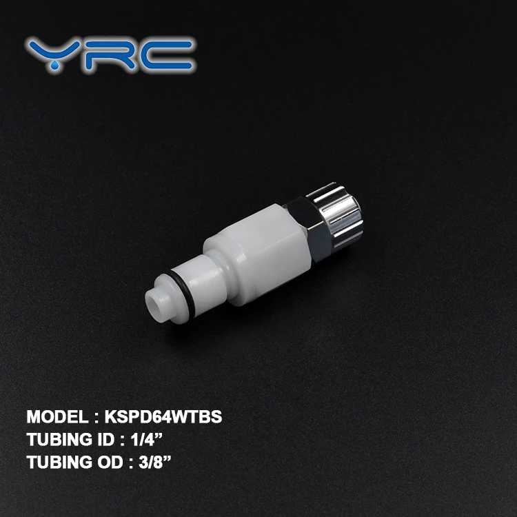 POM plastic air female/male  hydraulic quick coupler
