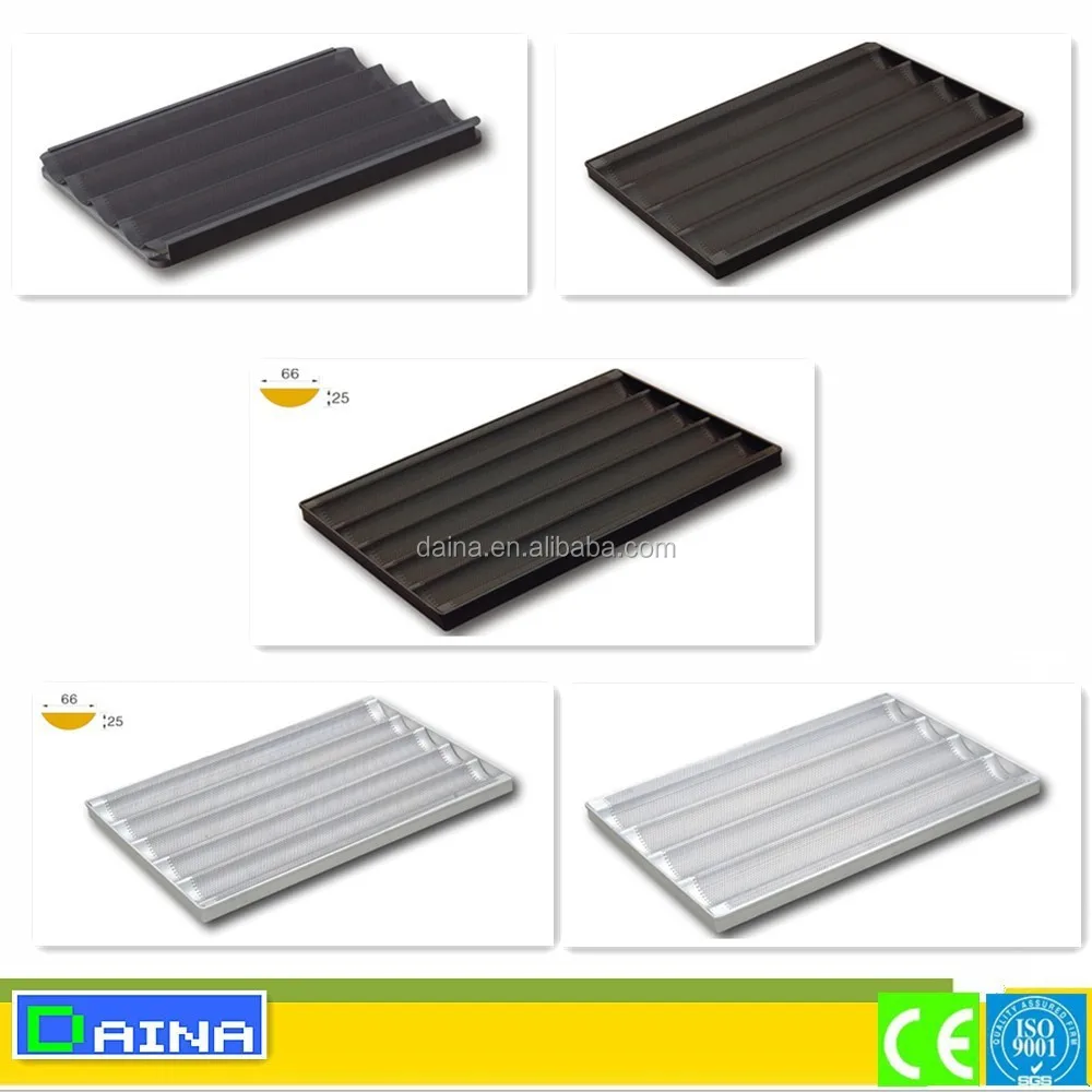 loaf and french baguette bakery bread tray/baking pan/oven tray for bakery