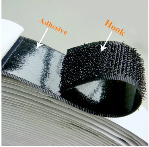 High Sticky 20mm Best Price Various Color Nylon Back Glue Self Adhesive Hook Loop Fastener Tape Velcroes