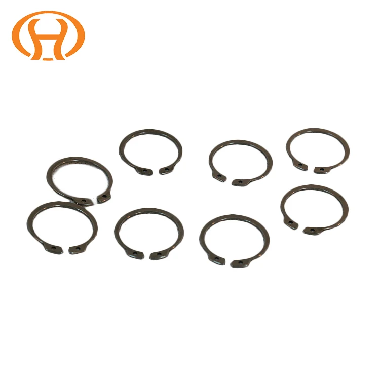 
Stainless steel round wire snap rings for shaft 