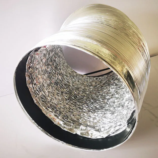 Гибкий алюминиевый воздуховод 4 дюйма 5 футов