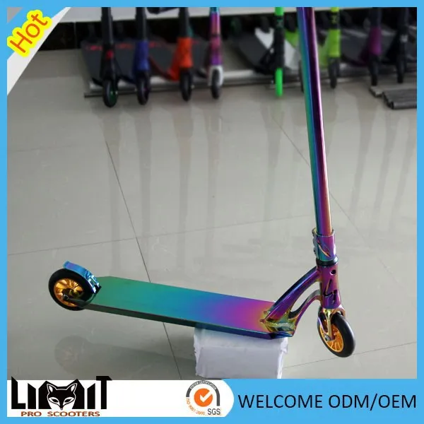 neo-chrome pro scooter freestyle Aluminum stunted trick scooter