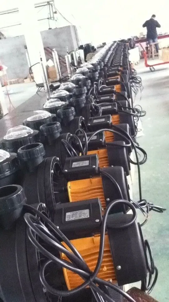 
DC brushless motor 500w solar pool pump with MPPT controller 