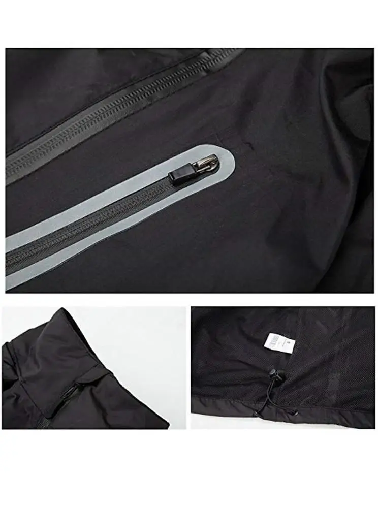 Rain Suit for Kids Waterproof Rainsuit Hooded Rainwear (Jacket & Trouser Suit)