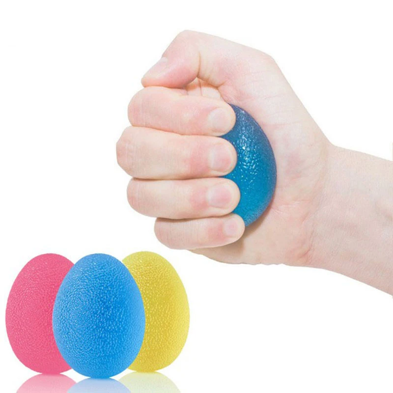TPR Fingers Silicone Grip The Ball Soft Therapy Exercise Grip Hand Massage Ball