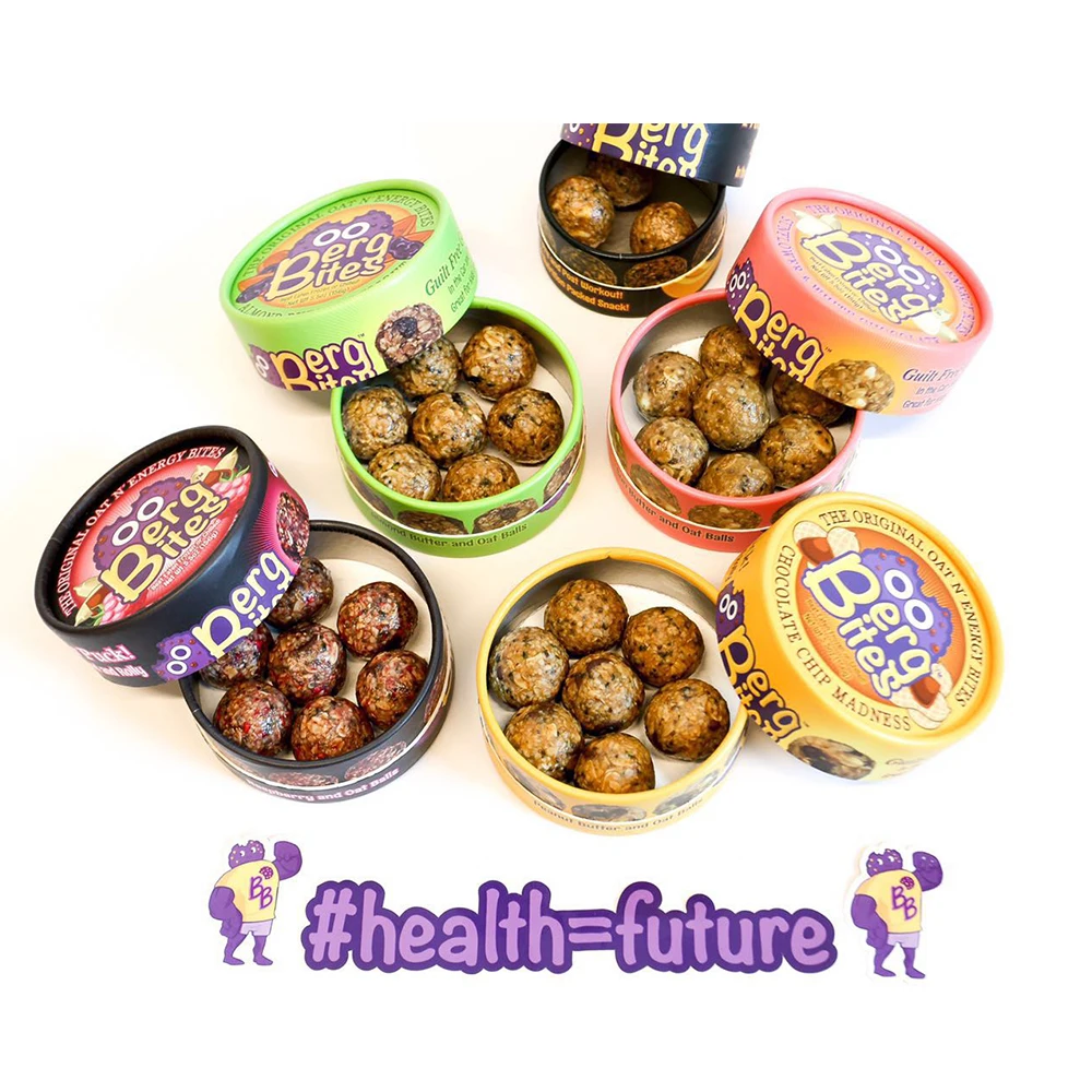 Big volume round chocolate seed food packing boxes