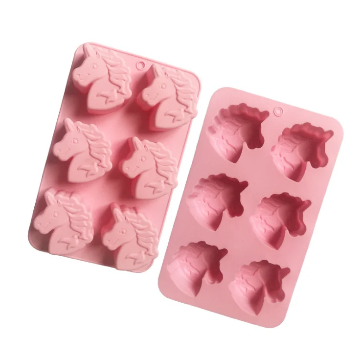 Amazon Wholesale custom unicorn mold decorating silicone cake mold set