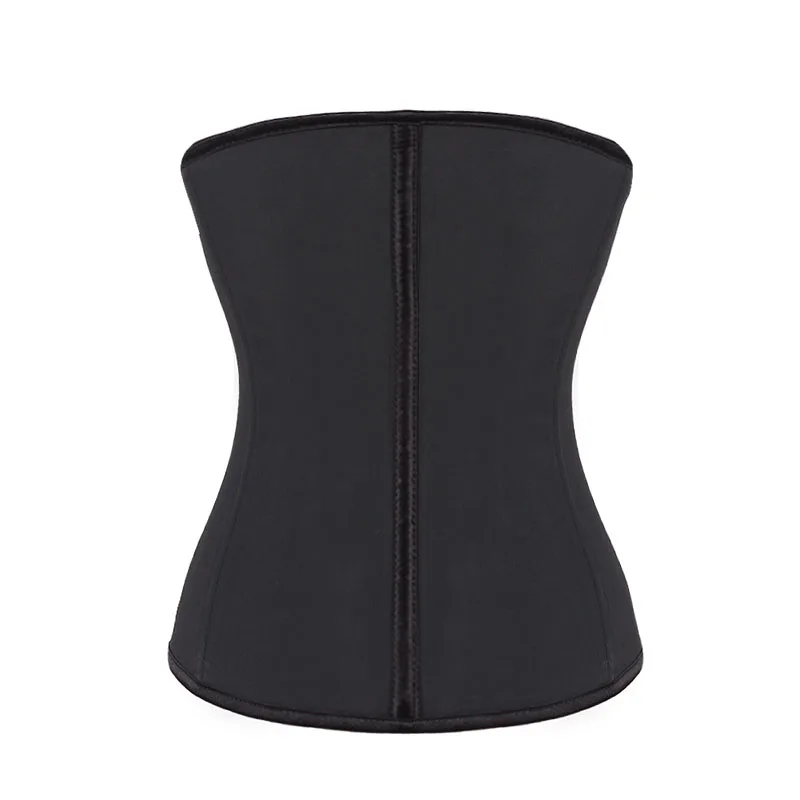 
Brand New 4 Row Hooks Women Latex Corset Slimming Body Shaper Bustier Steel Boned Waist Trainer Corsets Black Plus size Cincher 