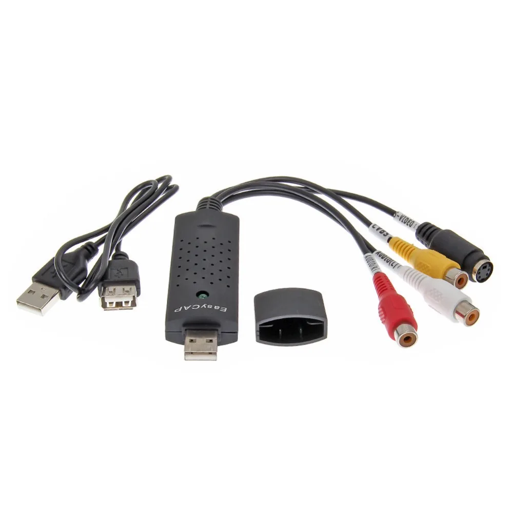 USB 2.0 Video Audio VHS to DVD Converter Capture Card Adapter