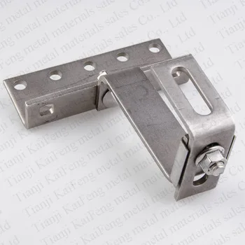 
Stainless Steel Tile Roof Metal Hook For Mounting Solar Panel Support 