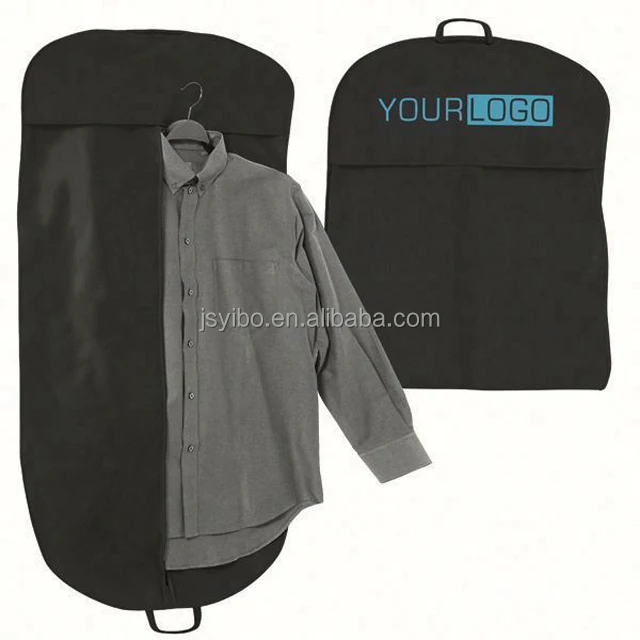 Personalized customized print logo eco-friendly non woven wedding wholesale new fashion foldable garment bag suit cover bag