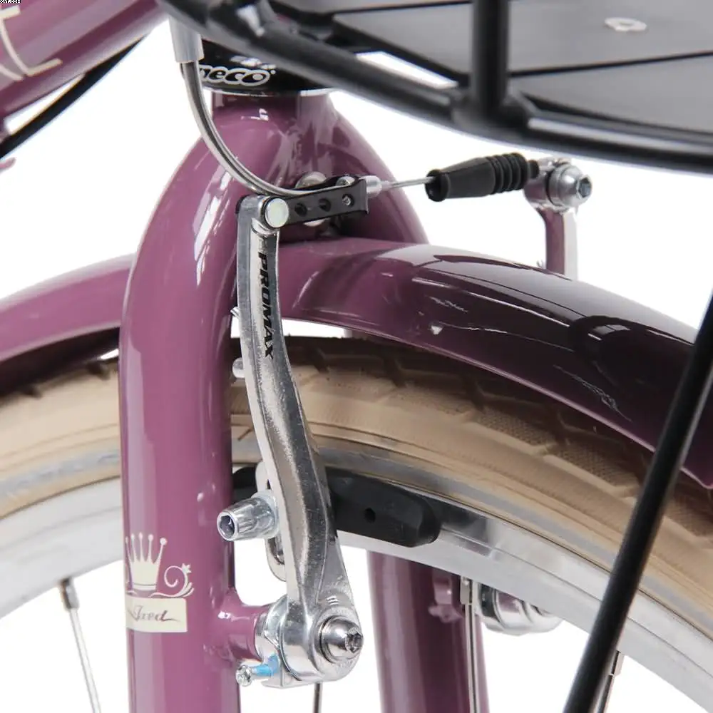 28 Inch Inner 3 Gear Frame Aluminum City Bicycle For Women