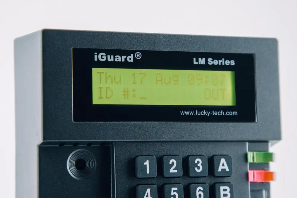 High Quality iGuard Security and Protection Product Digital Biometric Recorder Access Control System Attendance Parking Machine
