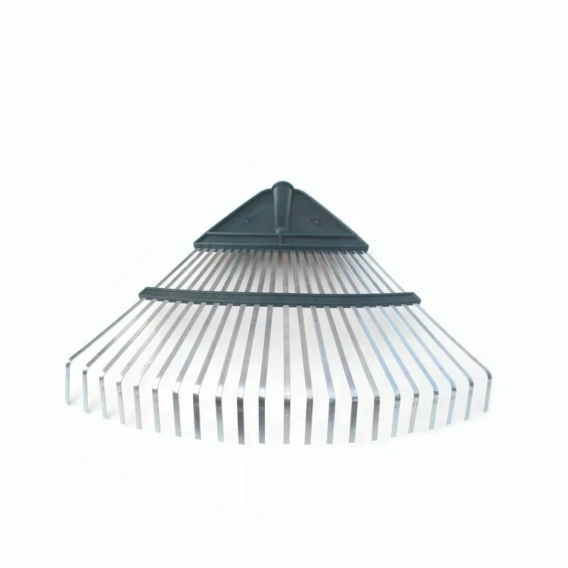 
22 tine high quality metal garden leaf rake garden leaf rake grabber 