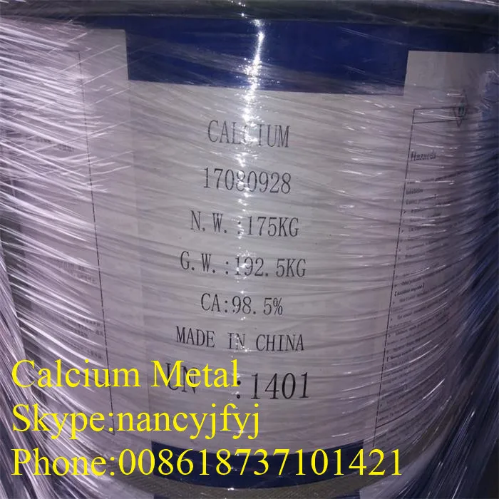 Кальций-металл гранулированный, чистый кальковый металл тонкий, кальция гранулированный
