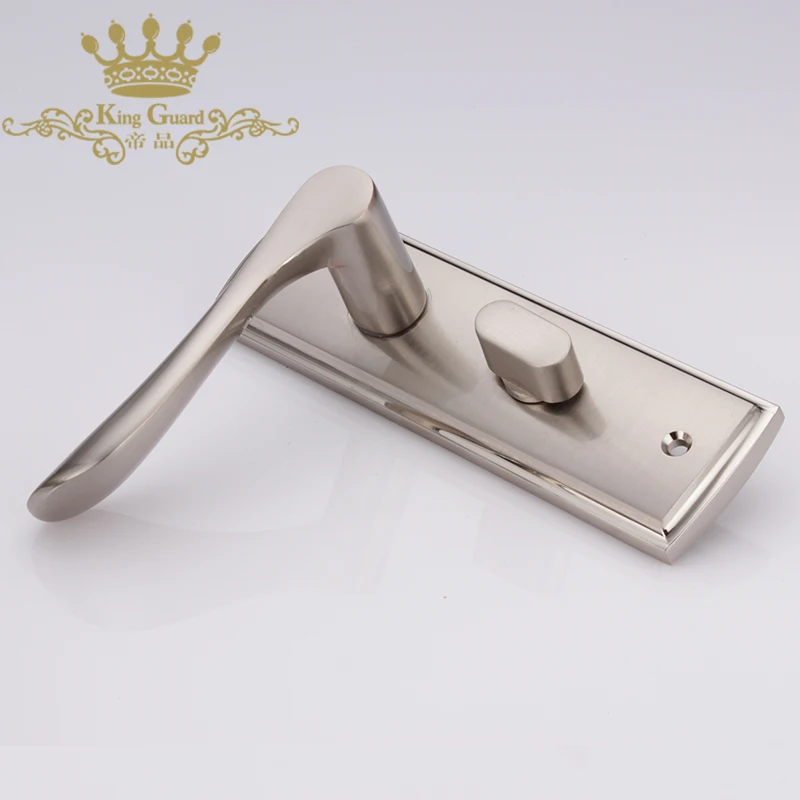 Modern household handle door lock zinc alloy home door lock bedroom wooden door handle