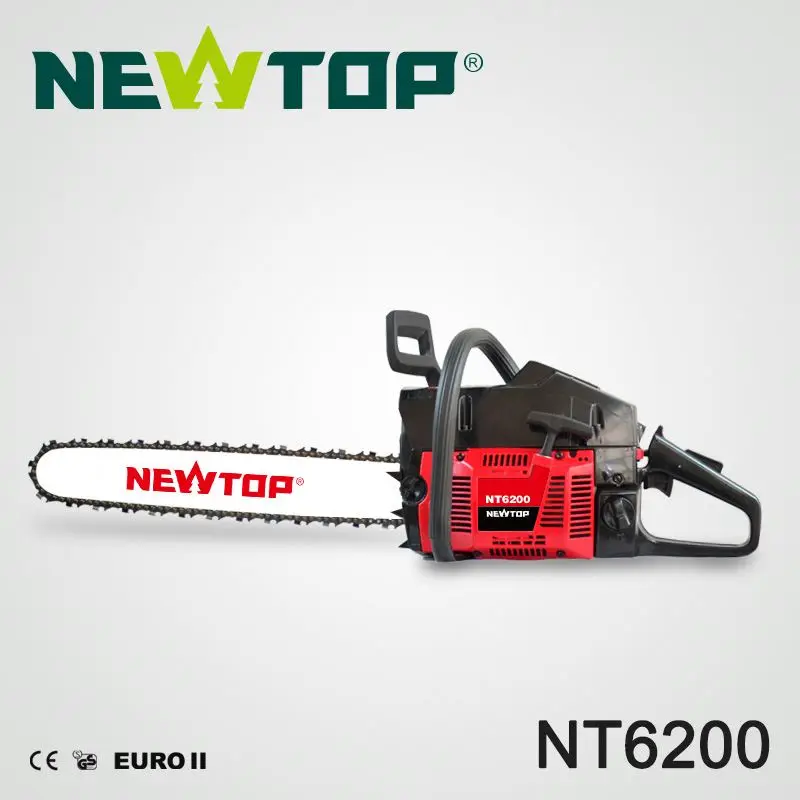 powerful 61.5cc gasoline chain saw petrol heavy duty chainsaw with CE EU5 certificates
