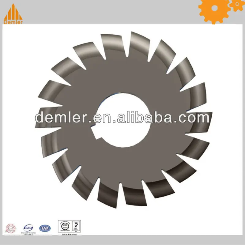 HSS spline gear milling cutter