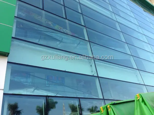 Building Exterior System Glazed Thermal Aluminium Glass Curtain Wall Price