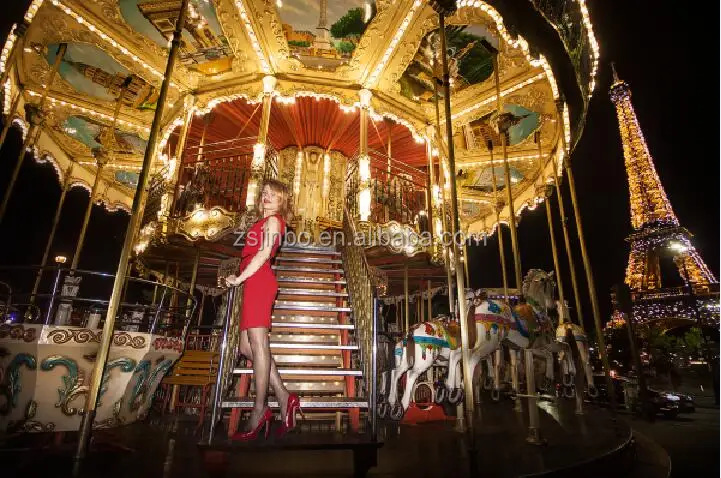 Interesting park equipment Carousel Horses For Sale