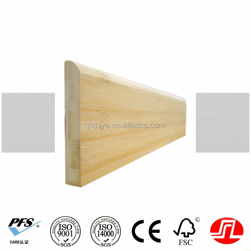 laminate bamboo flooring accessory natural color bamboo skirting