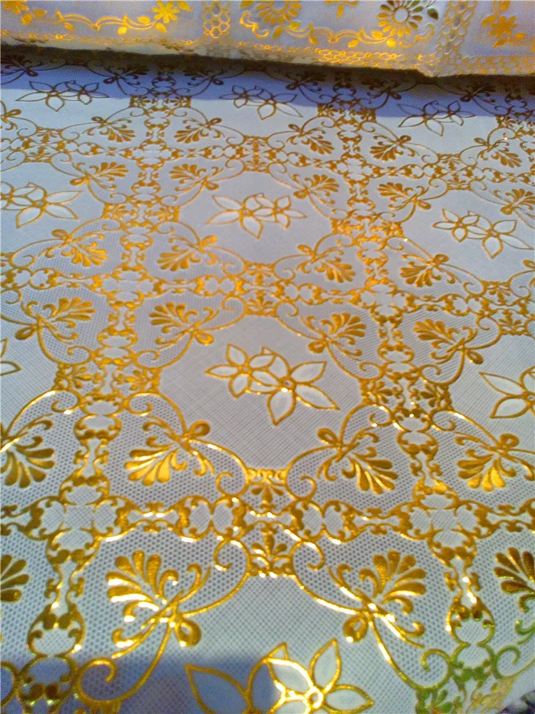 PVC lace tablecloth rolling table cloth