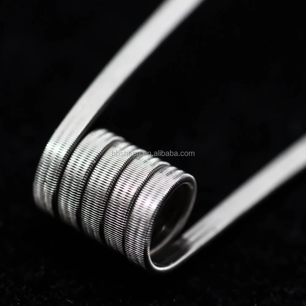 Оптом NK готовая катушка Электрический провод Ni80 Тройная сплавленная катушка clapton mirror 28*3/40ga сопротивление провод RDA