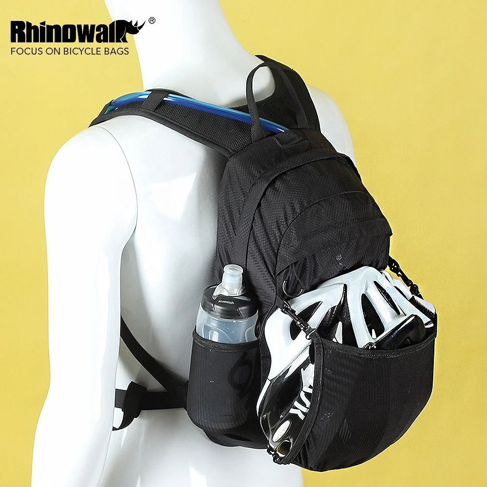 Rhinowalk Cycling backpack Hydration bike Packings Hiking Daypack with Helmet Cover for Running