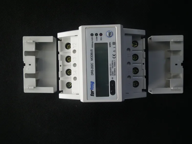DRS-202E 4p KWh10(100)A LCD display Single phase meter digital electric meter hack