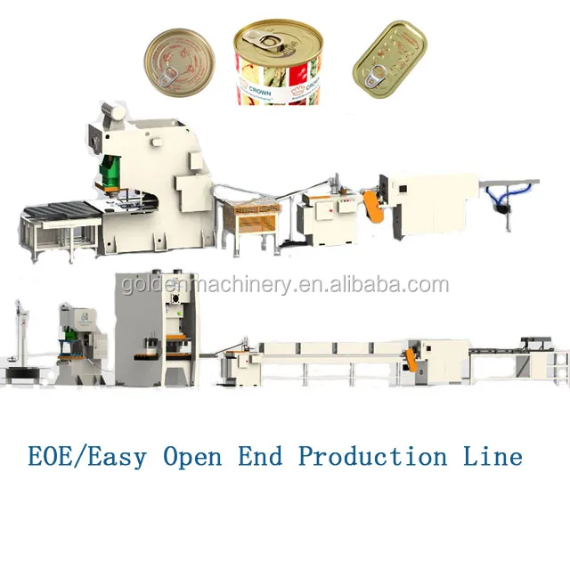 Алюминиевые легкие открытые слезает концы/EOE крышкой для Тунец в томатном соусе пищевая Жестяная Банка производственная линия