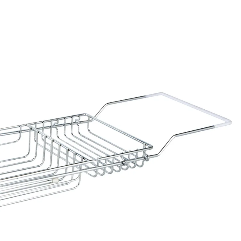 Extendable Rack Kitchen Cabinet Organizer Drying Rack Tableware Storage Shelf Basket Hanging Stainless Steel Dish Drainer Rack