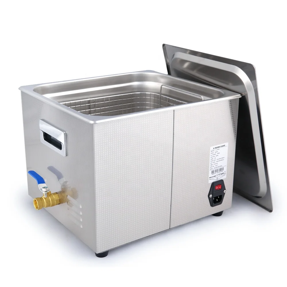 540W 40Khz 15l ultrasonic washer in kitchen for crayfish, fruits and vegetables cleaning