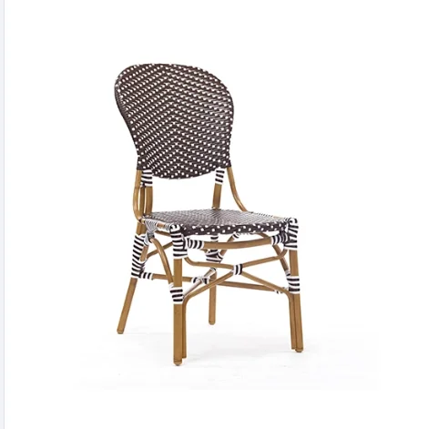 French style Paris bistro rattan dining chair/dining+chairs