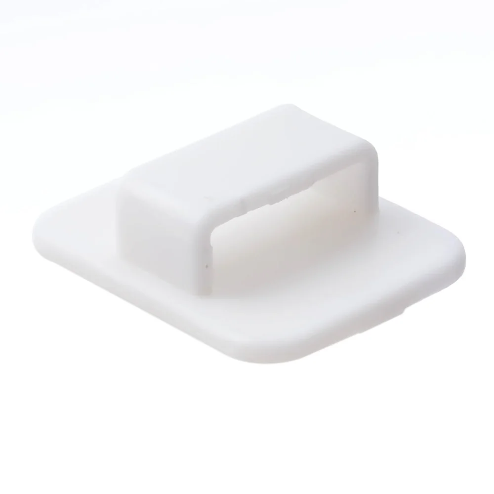 High Quality Plastic Hooks Sticky Hook Set TV Air Conditioner Remote Control Key Practical Wall Storage Holder