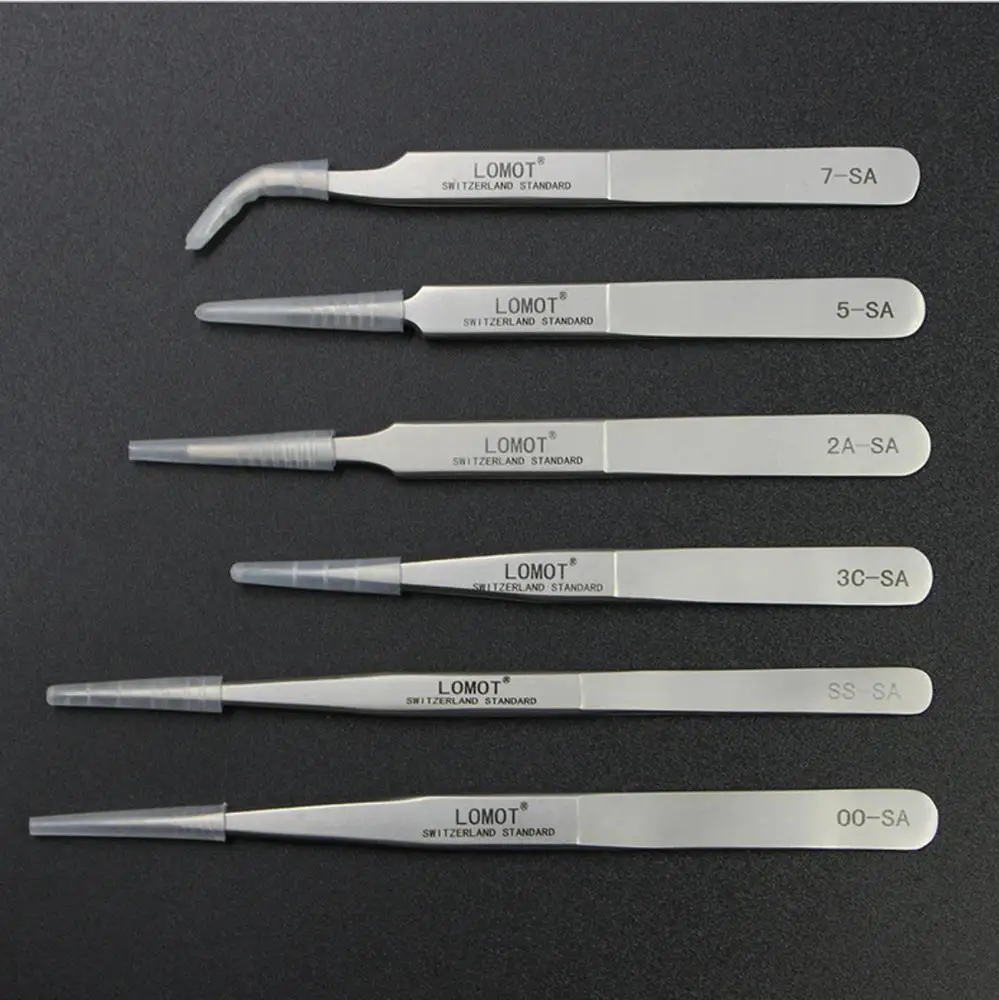 Очень тонкий наконечник Супер точность Vetus ST-11 пинцет