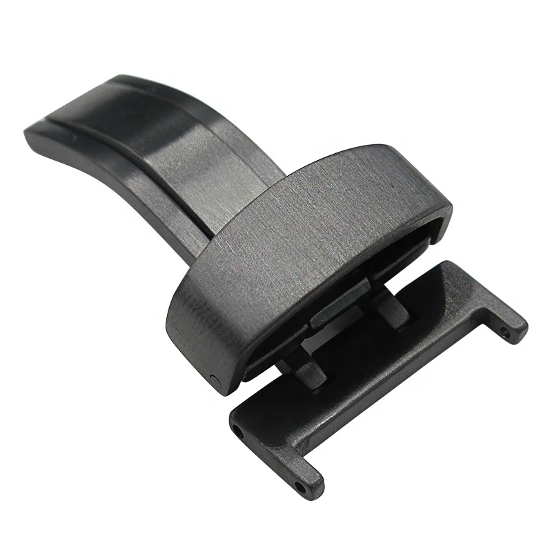 
brushed single folding clasp for watch band 