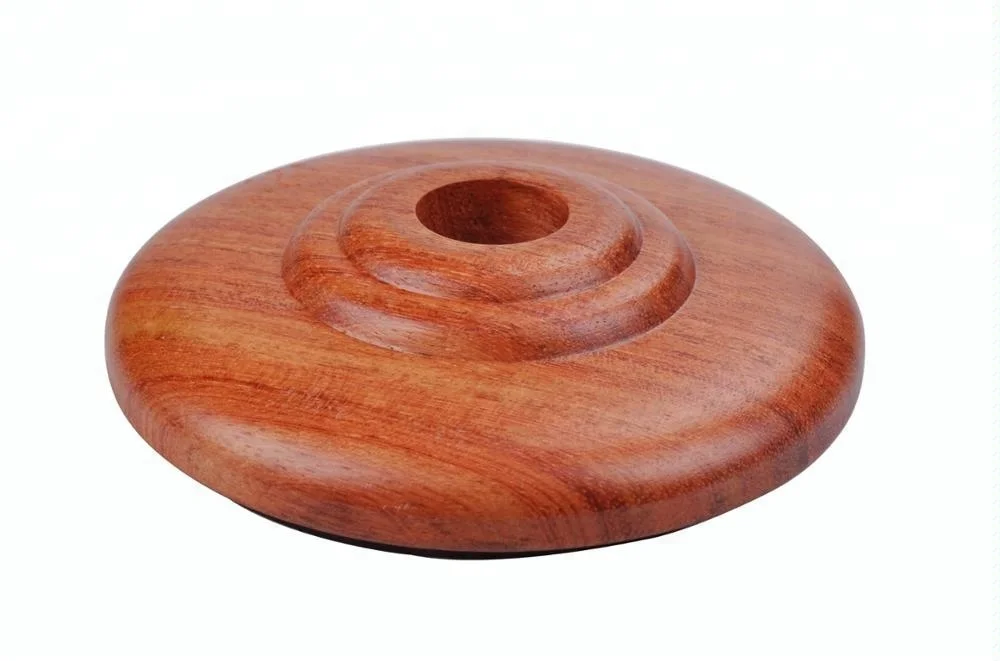 Ready to ship Rose wood Cello Pad Universal size wholesale metal cello anti skid pad cello stopper end pin pad