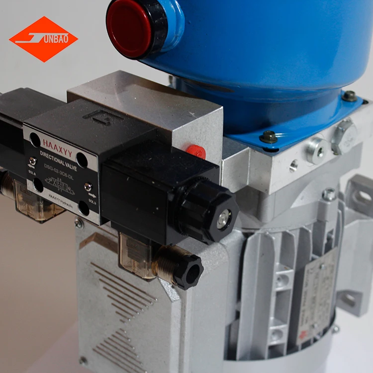 24v portable hydraulic power pack double acting hydraulic power unit
