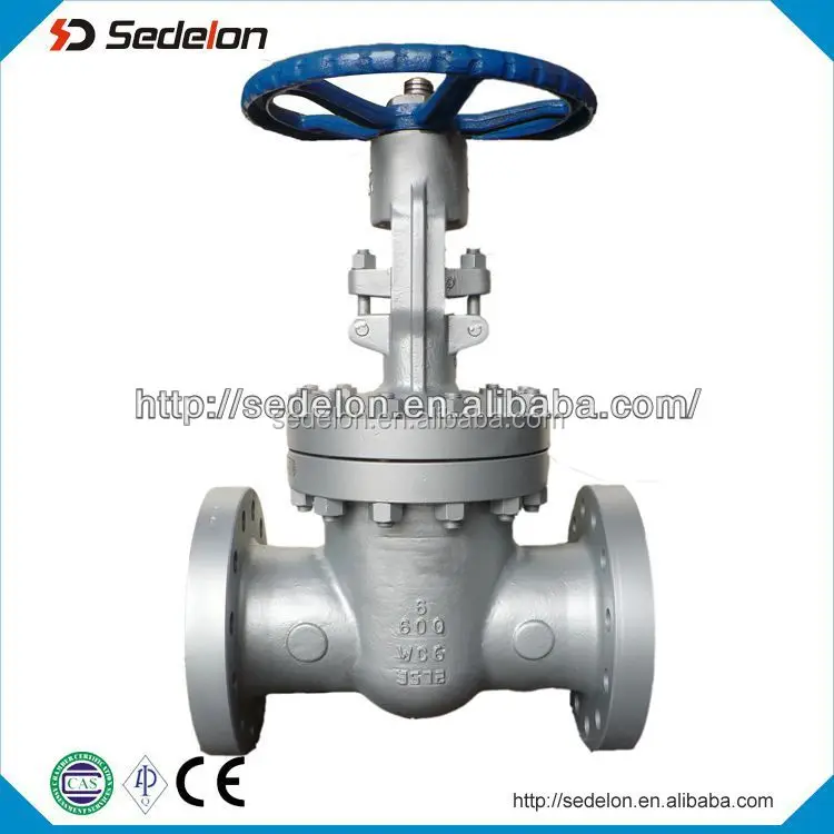 carbon steel 2inch 150LB gate valve  flange end API600 WCB bolted bonnet