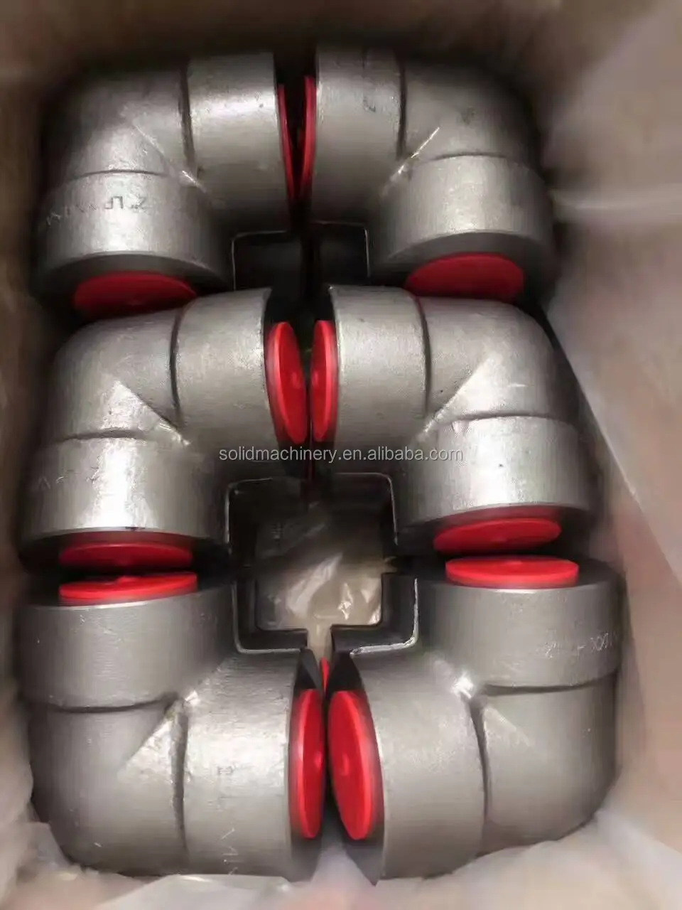 
High Pressure Carbon Steel pipe fittings cl3000 forged a105 90 elbow 