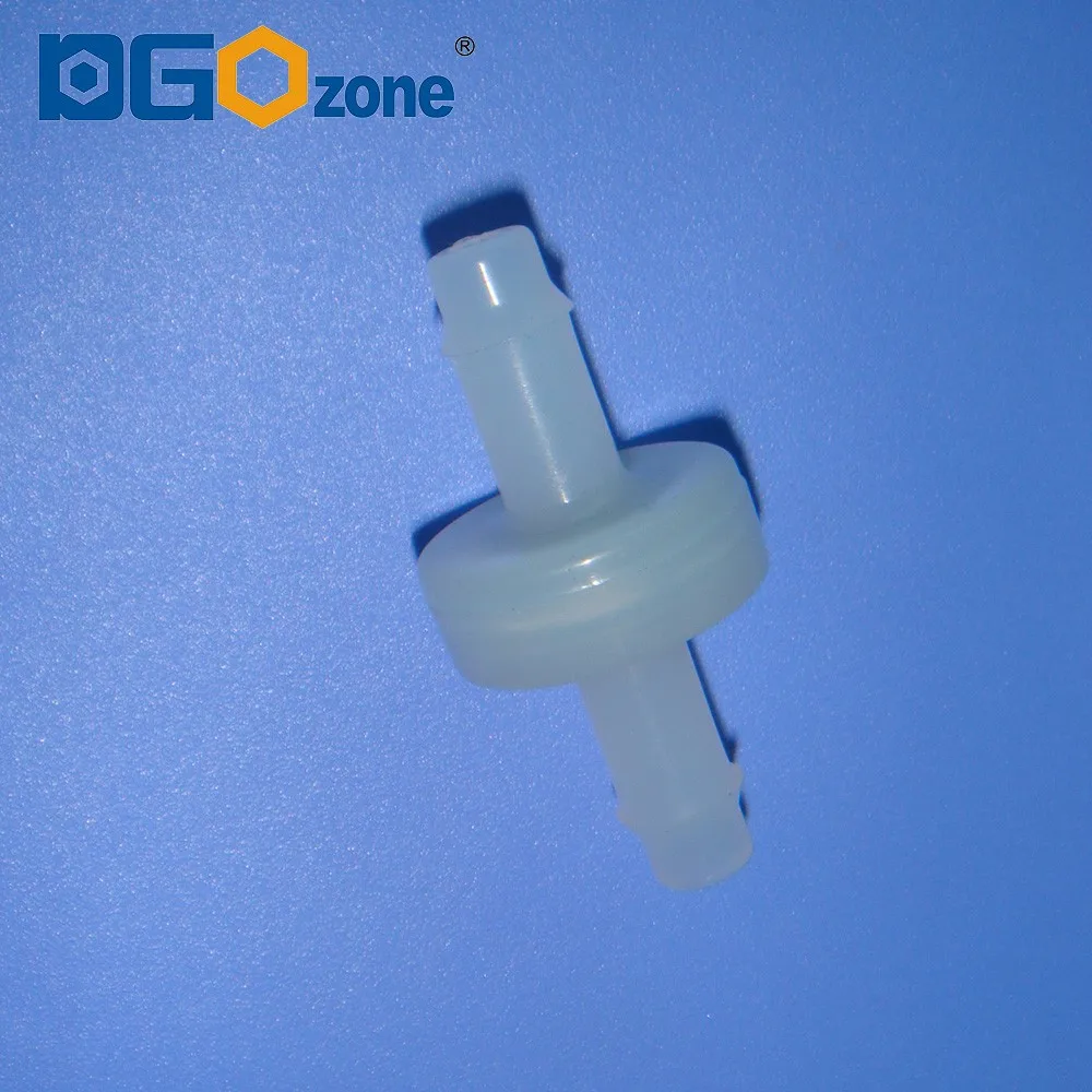 1/4' mini plastic check valve NRV one way gas fittings non return valve