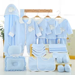 YQ22 New Born Baby Gift Set Cotton Babies Clothings Sets
