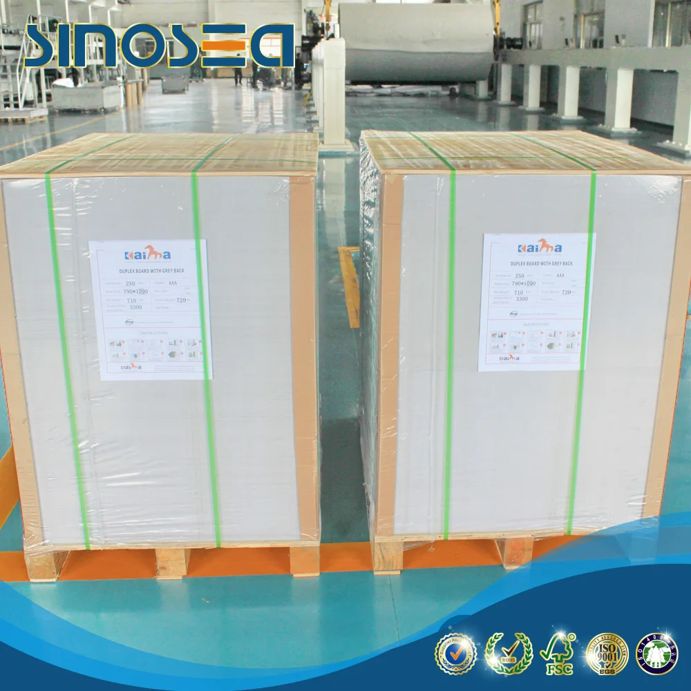 Duplex Board Pros And Cons With Grey Back Wrapping Paper