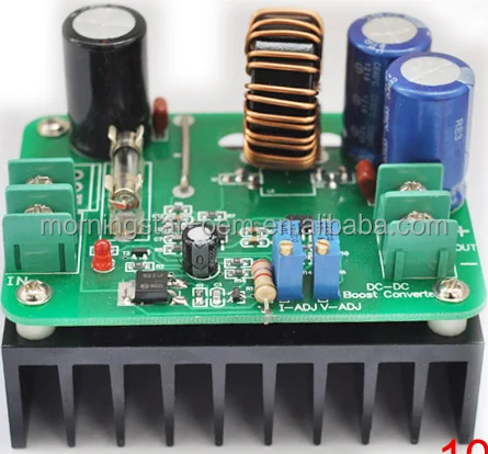 Super power 600 w DC - DC booster module on-board laptop power 10 to 60 v 12-80 - v